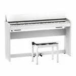 پیانو دیجیتال سفید برند Roland F701