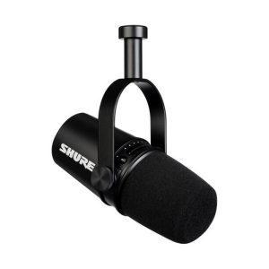 میکروفن یو اس بی Shure MV7 USB Podcast Microphone - Black