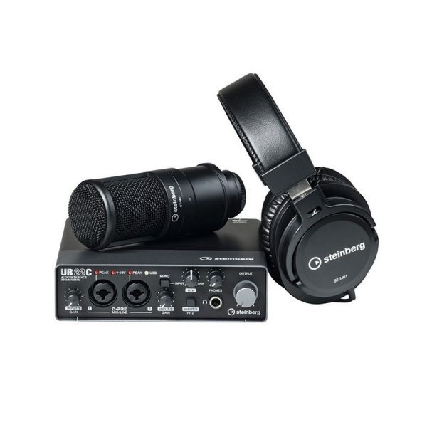 پکیج کارت صدا Steinberg UR22C Recording Pack