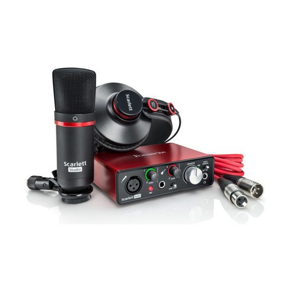 کارت صدا Focusrite Scarlett Solo Studio Pack G2