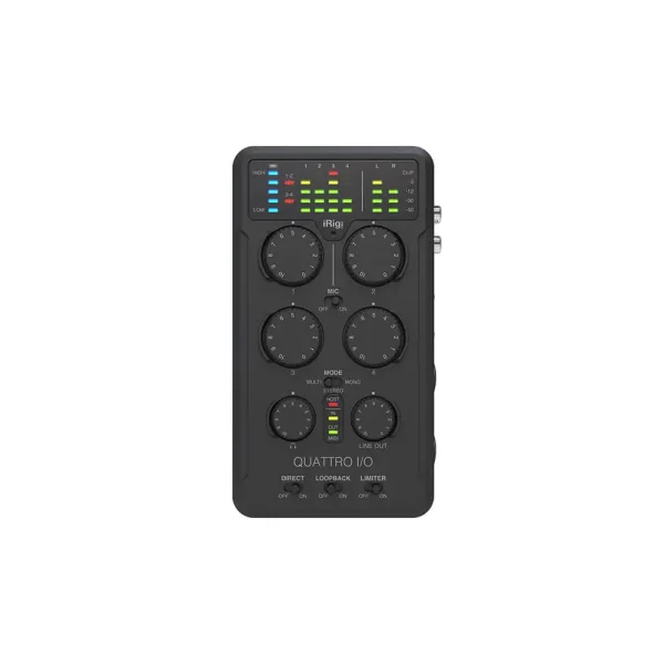 کارت صدا آی کی مالتی مدیا IK Multimedia iRig Pro Quattro I/O