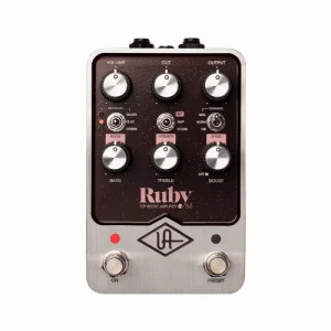 افکت گیتار الکتریک Universal Audio UAFX Ruby '63 Top Boost