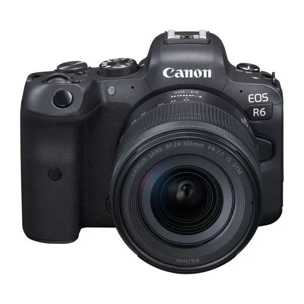 دوربین بدون آینه کانن Canon EOS R6 Mirrorless Camera Kit 24-105mm f/4-7.1 STM Lens