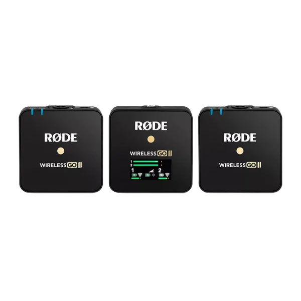 میکروفن RODE Wireless GO II Dual Channel Black