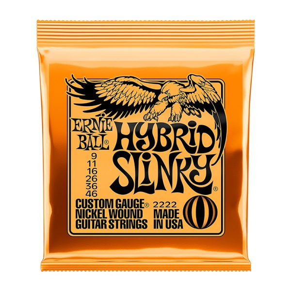 سیم گیتار الکتریک ارنی بال Ernie Ball 2222 Hybrid Slinky Nickel Wound Electric Strings