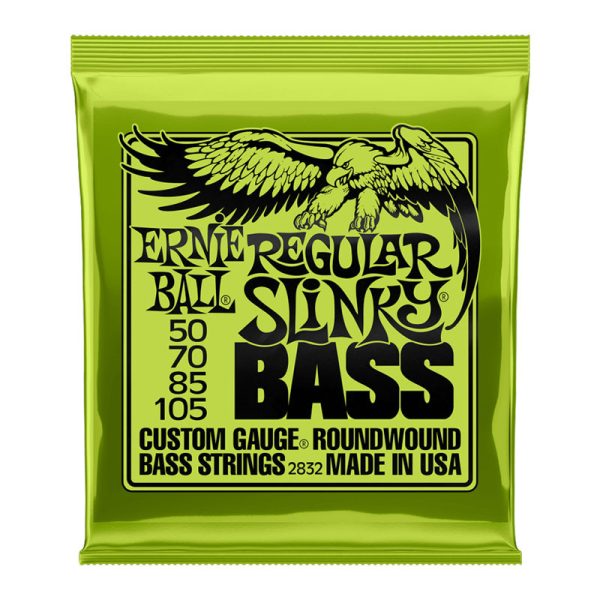 سیم گیتار بیس ارنی بال Ernie Ball 2832 Regular Slinky Bass 50-105